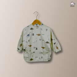 ZOOY Long-Sleeve Waterproof Bib (Dino)